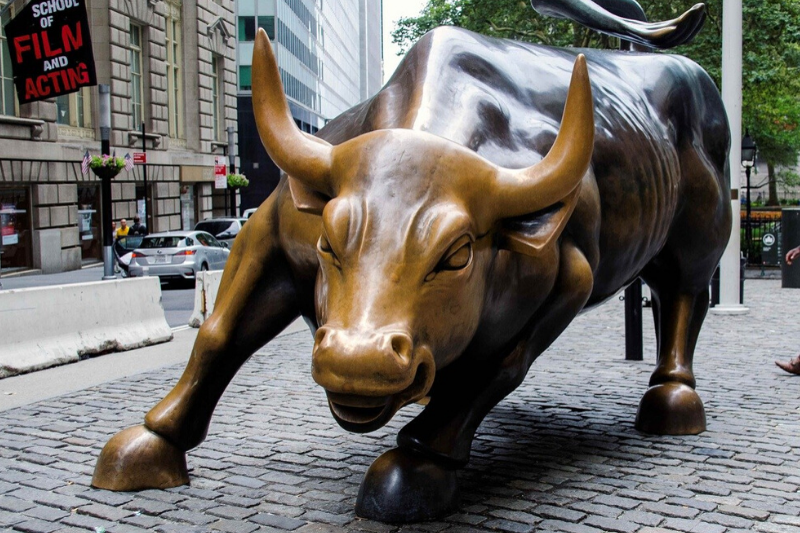 Bulle an der Wall Street: Diese US-Aktien haben die höchste Dividende. Quelle: Pixabay